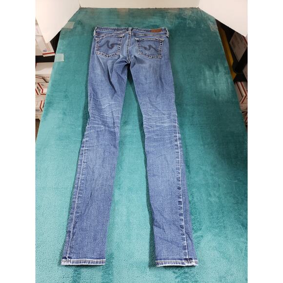 Adriano Goldschmied Jeans Size 26 Womens Blue Ladies Mid Rise Legging Skinny USA - Picture 11 of 13